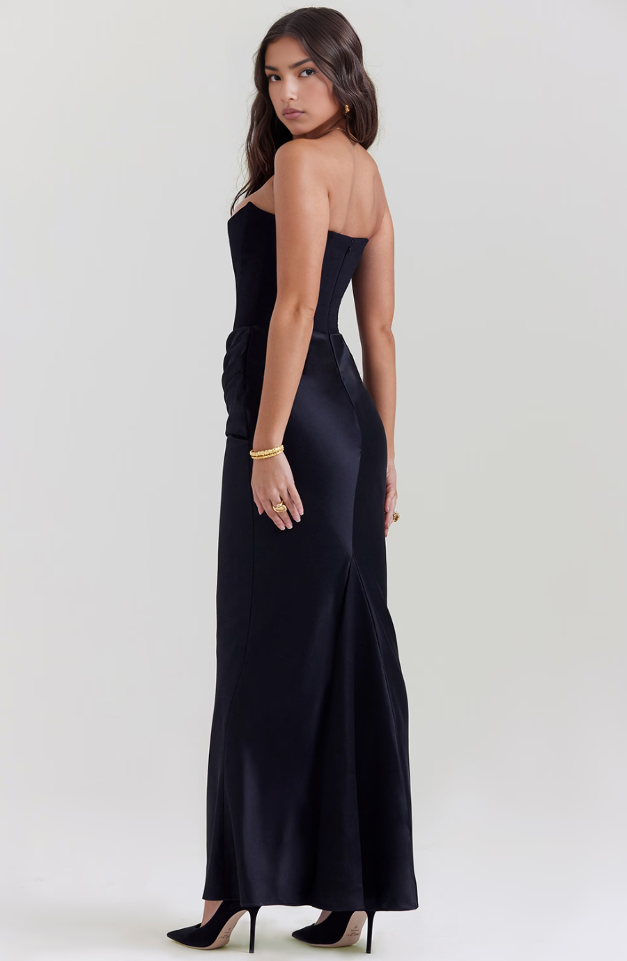 Tessa | Vestido Largo Sin Tirantes
