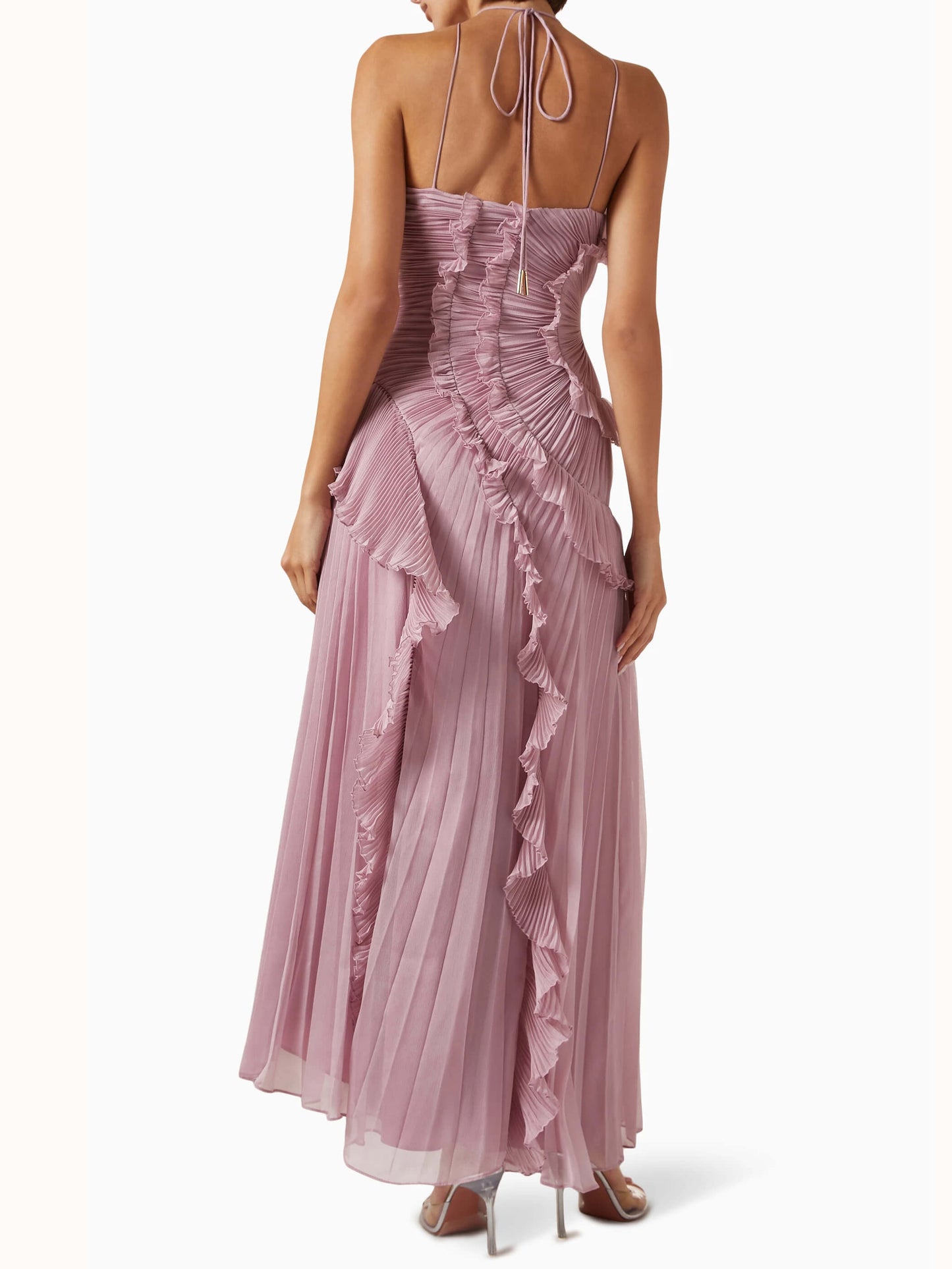 Elegante Vestido Remolino Océano