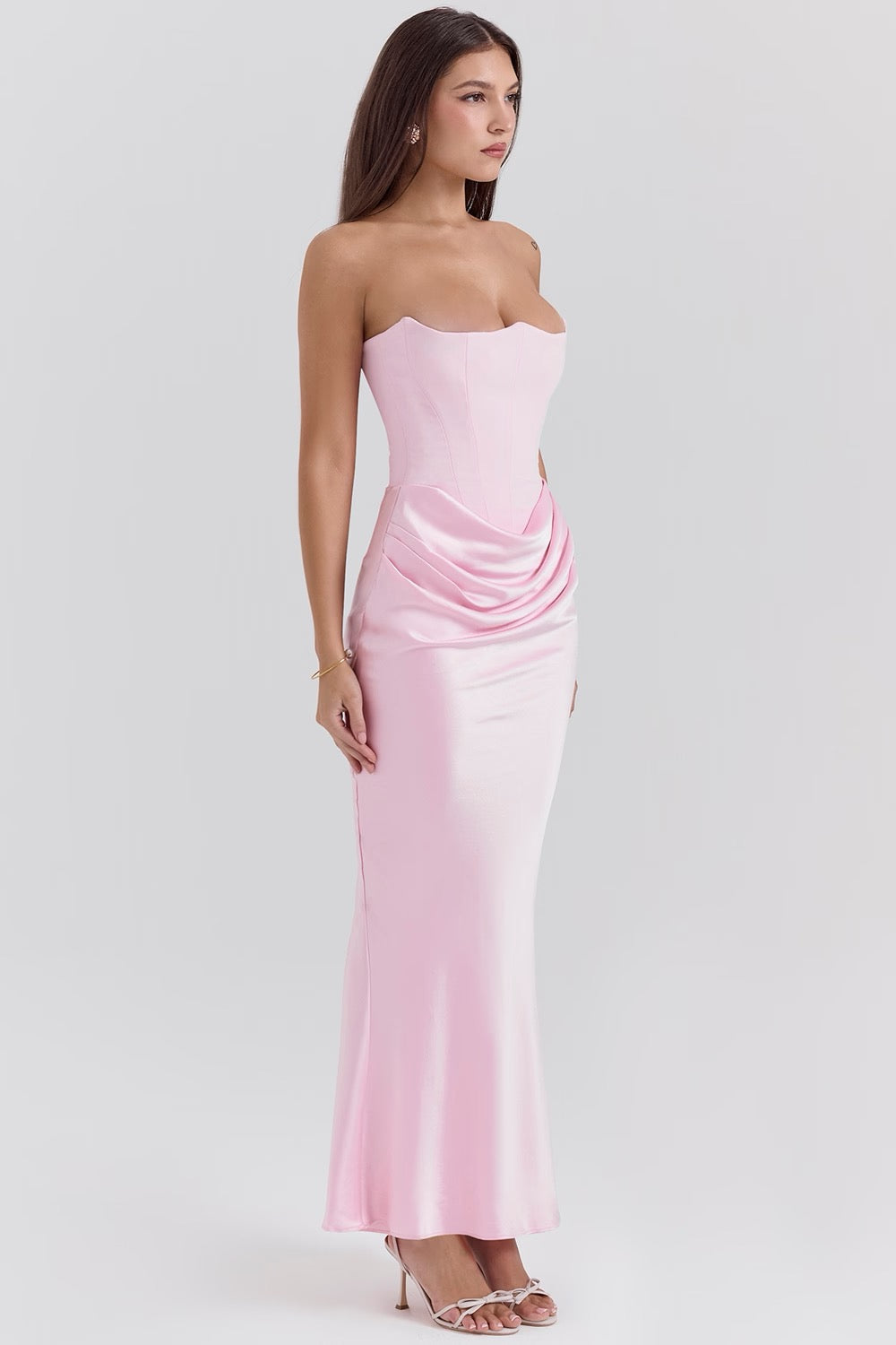Tessa | Vestido Largo Sin Tirantes