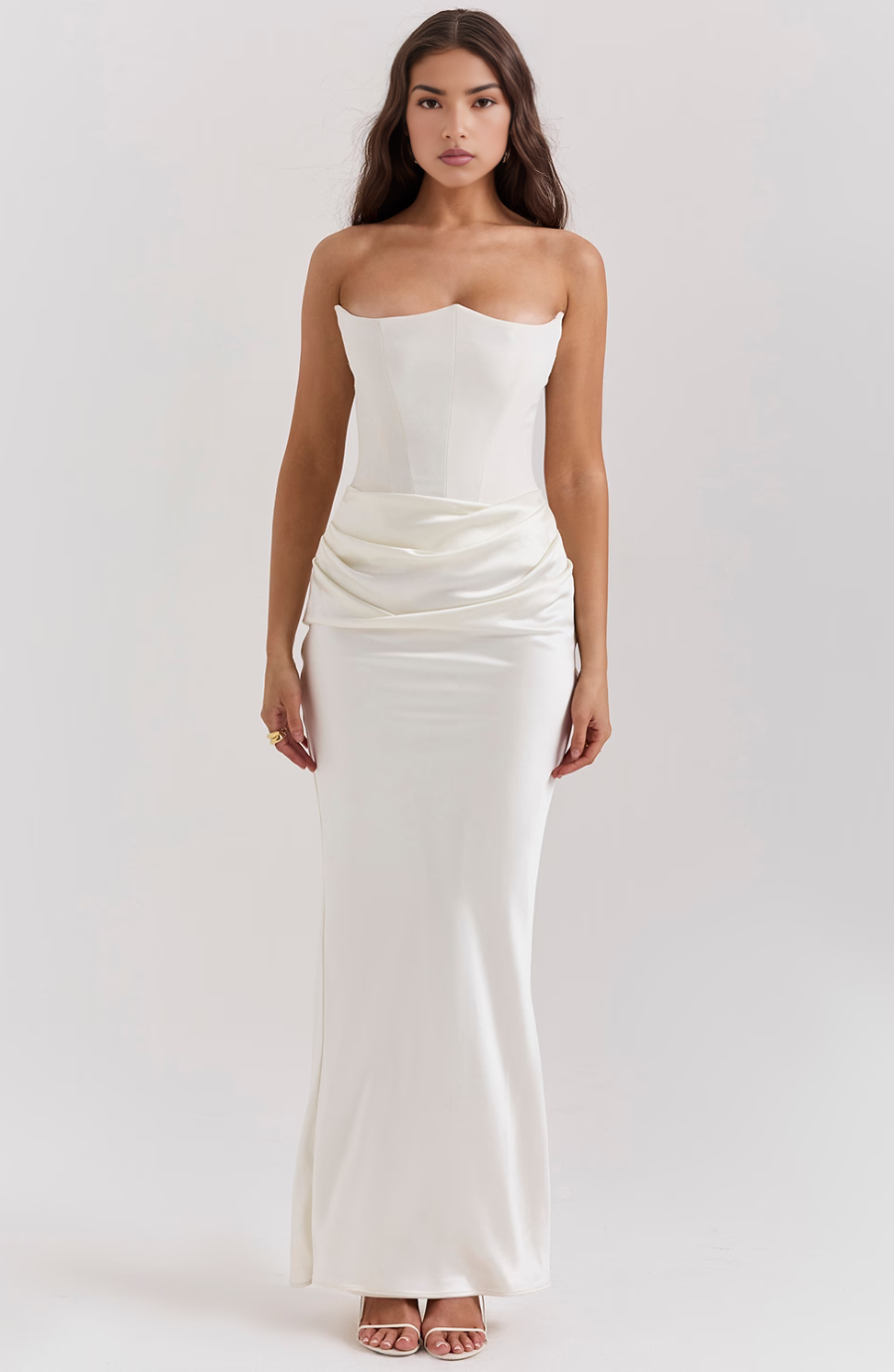 Tessa | Vestido Largo Sin Tirantes