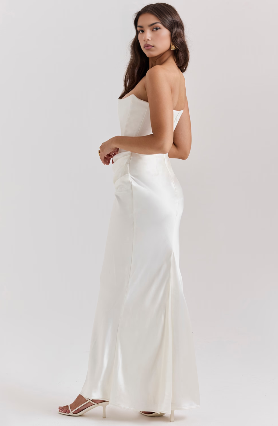 Tessa | Vestido Largo Sin Tirantes