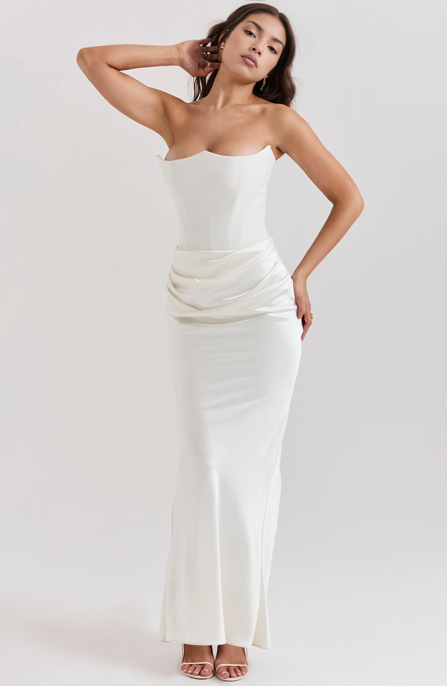 Tessa | Vestido Largo Sin Tirantes