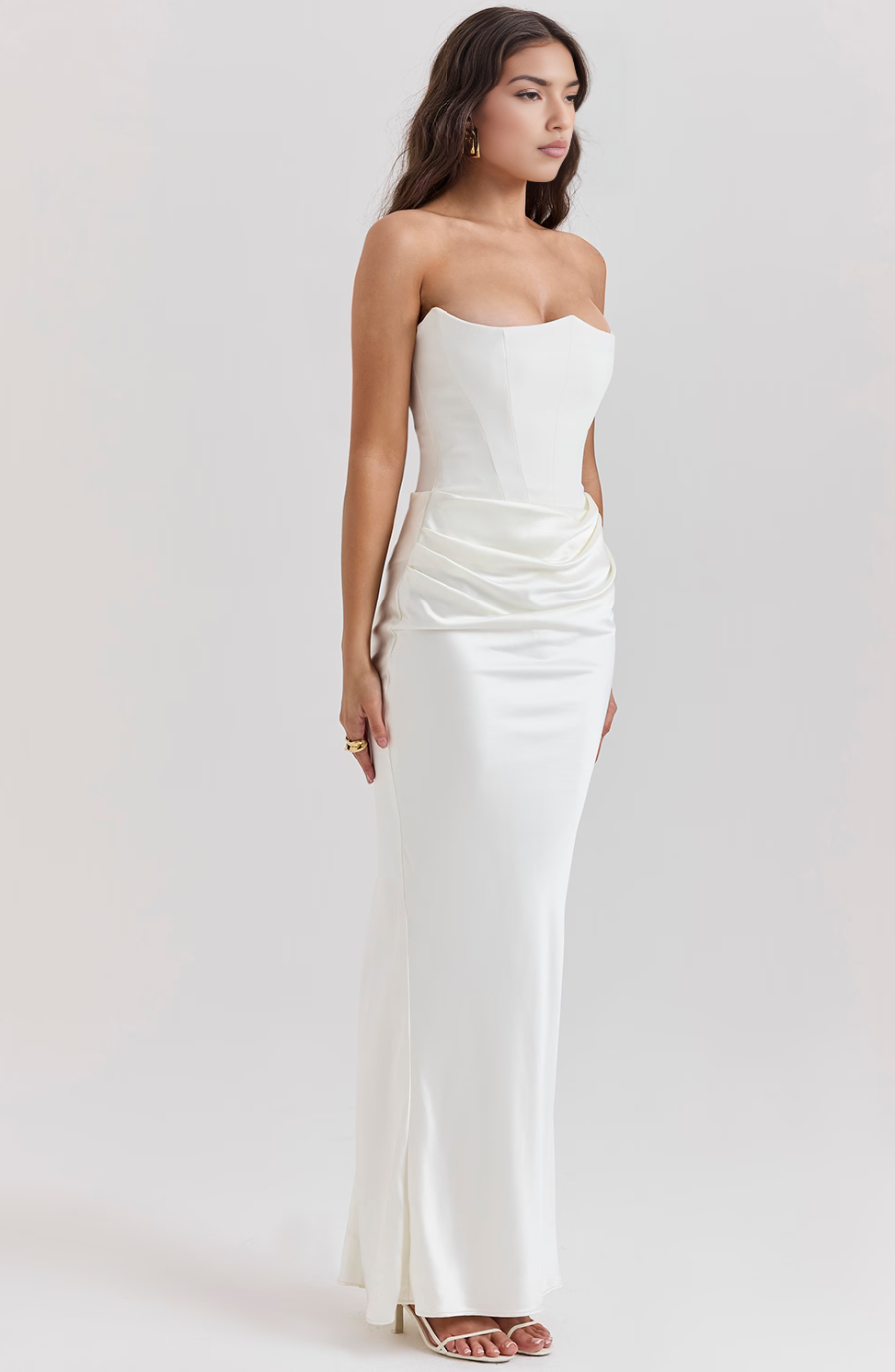 Tessa | Vestido Largo Sin Tirantes