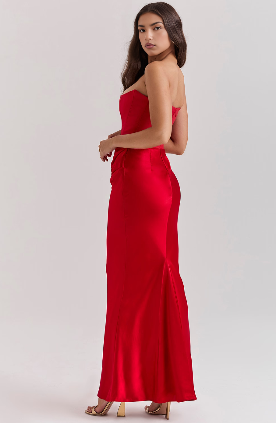 Tessa | Vestido Largo Sin Tirantes