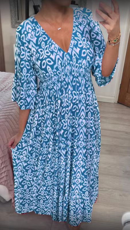 Vestido Nuria™️ – Estilo Fluido y Atemporal