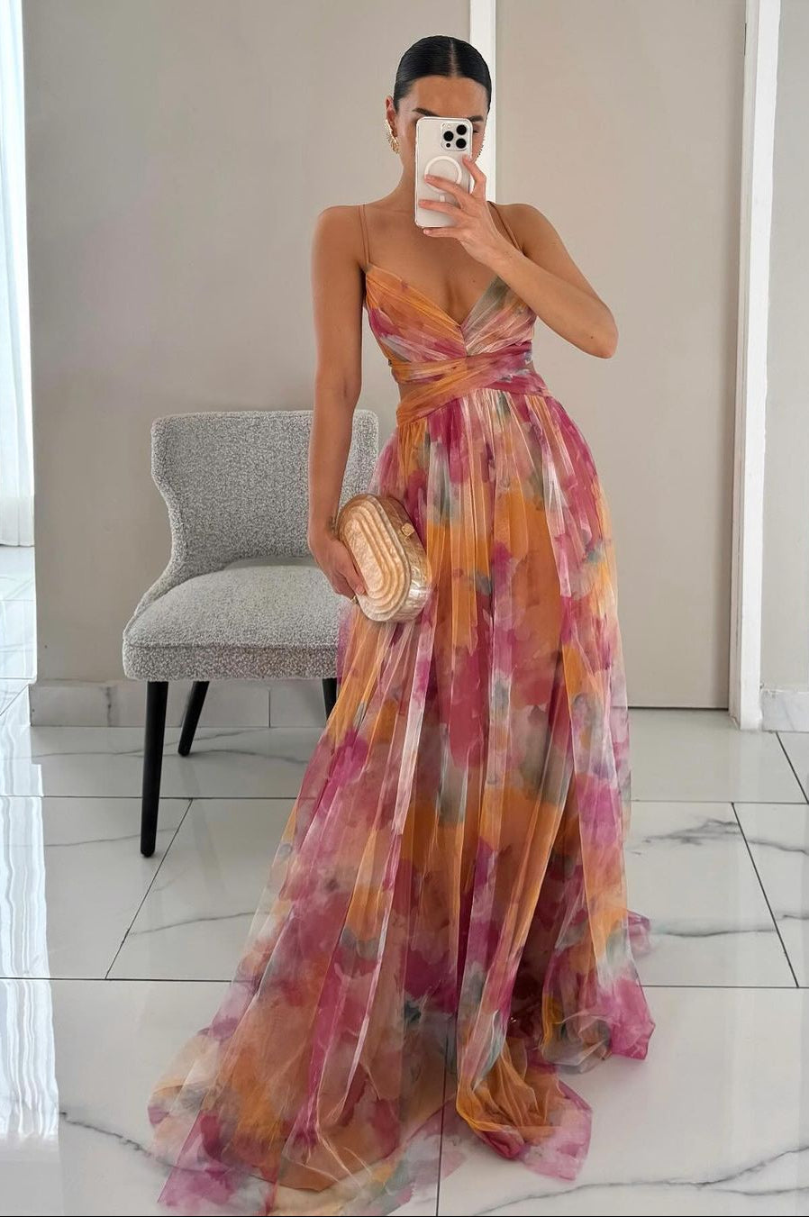 Imogen | Impresionante vestido largo