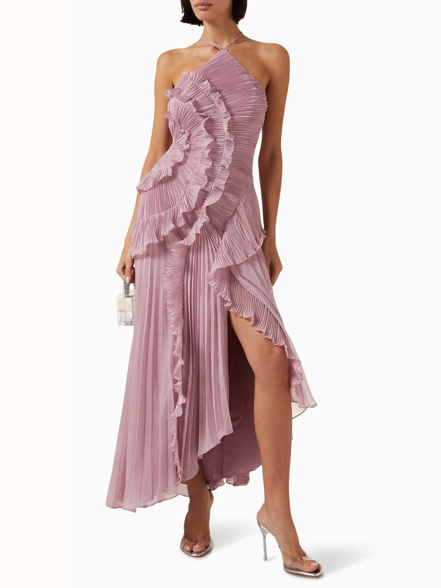 Elegante Vestido Remolino Océano