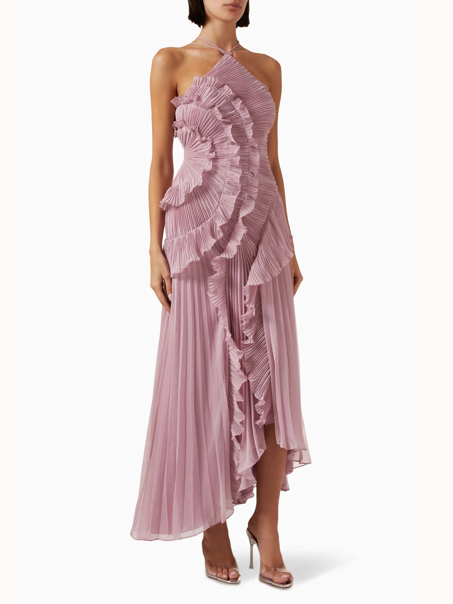 Elegante Vestido Remolino Océano
