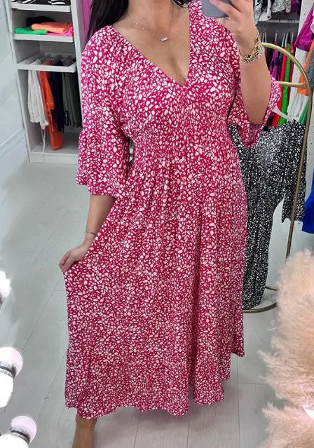 Vestido Nuria™️ – Estilo Fluido y Atemporal