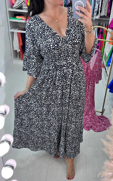 Vestido Nuria™️ – Estilo Fluido y Atemporal