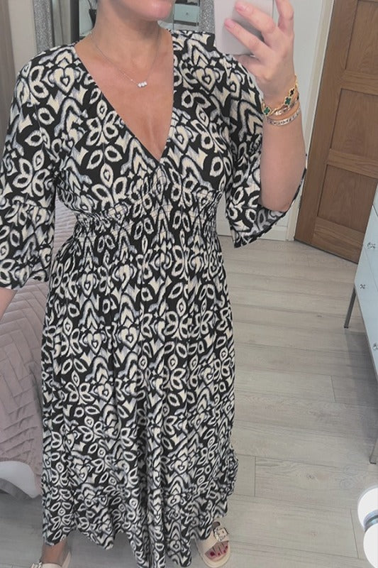 Vestido Nuria™️ – Estilo Fluido y Atemporal