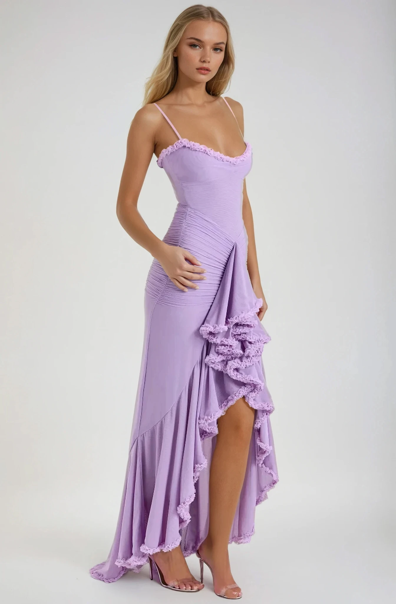 Ruby | Elegante Vestido con Volantes