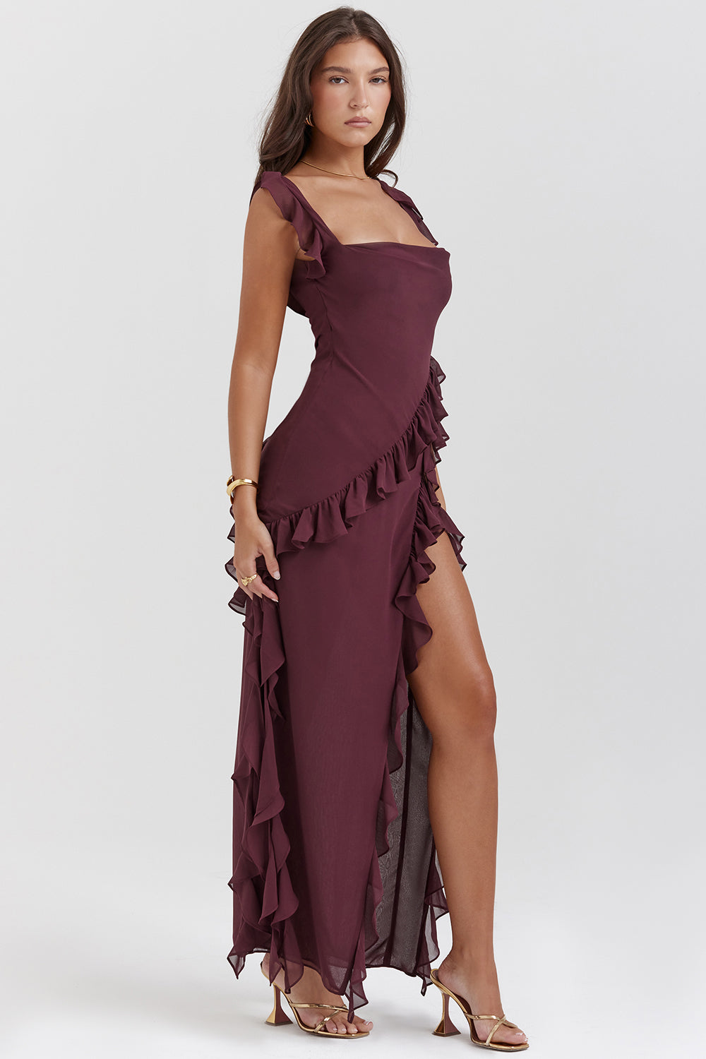 Vestido con volantes estilo Tabitha