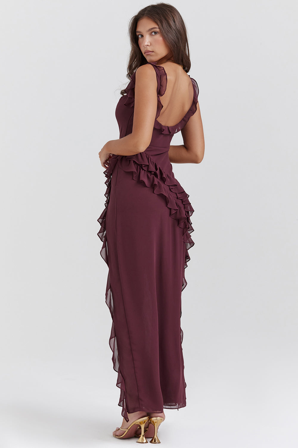 Vestido con volantes estilo Tabitha