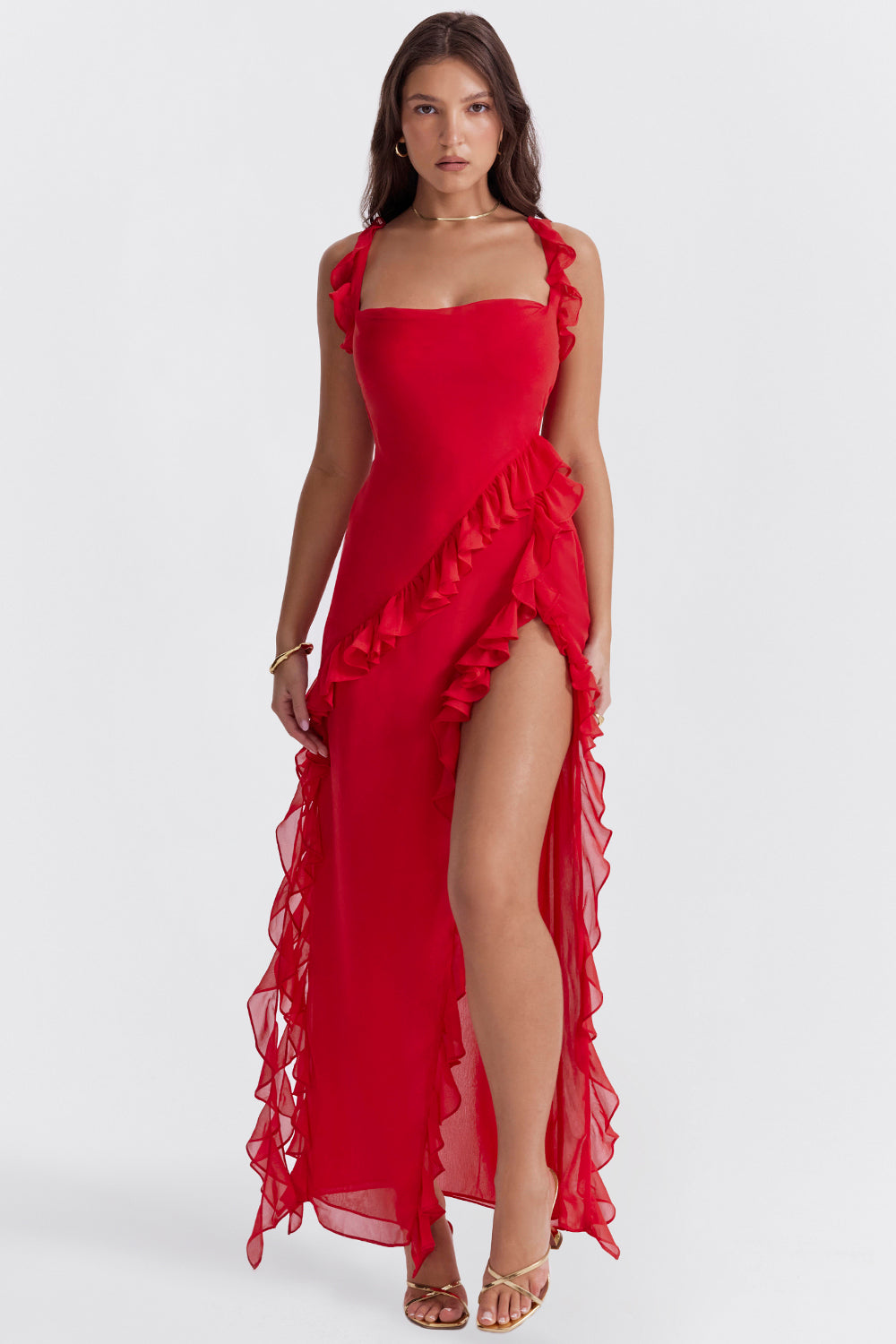 Vestido con volantes estilo Tabitha