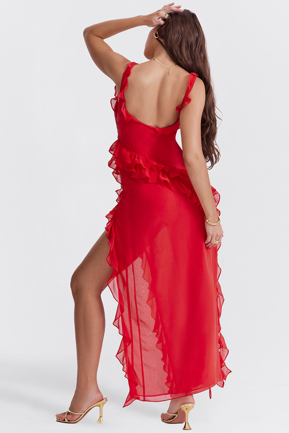 Vestido con volantes estilo Tabitha