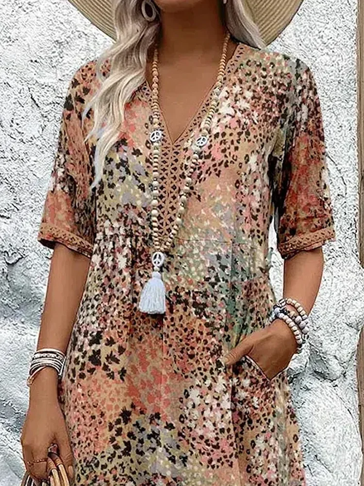 Vestido Ángela™️ – Midi Fresco y Femenino