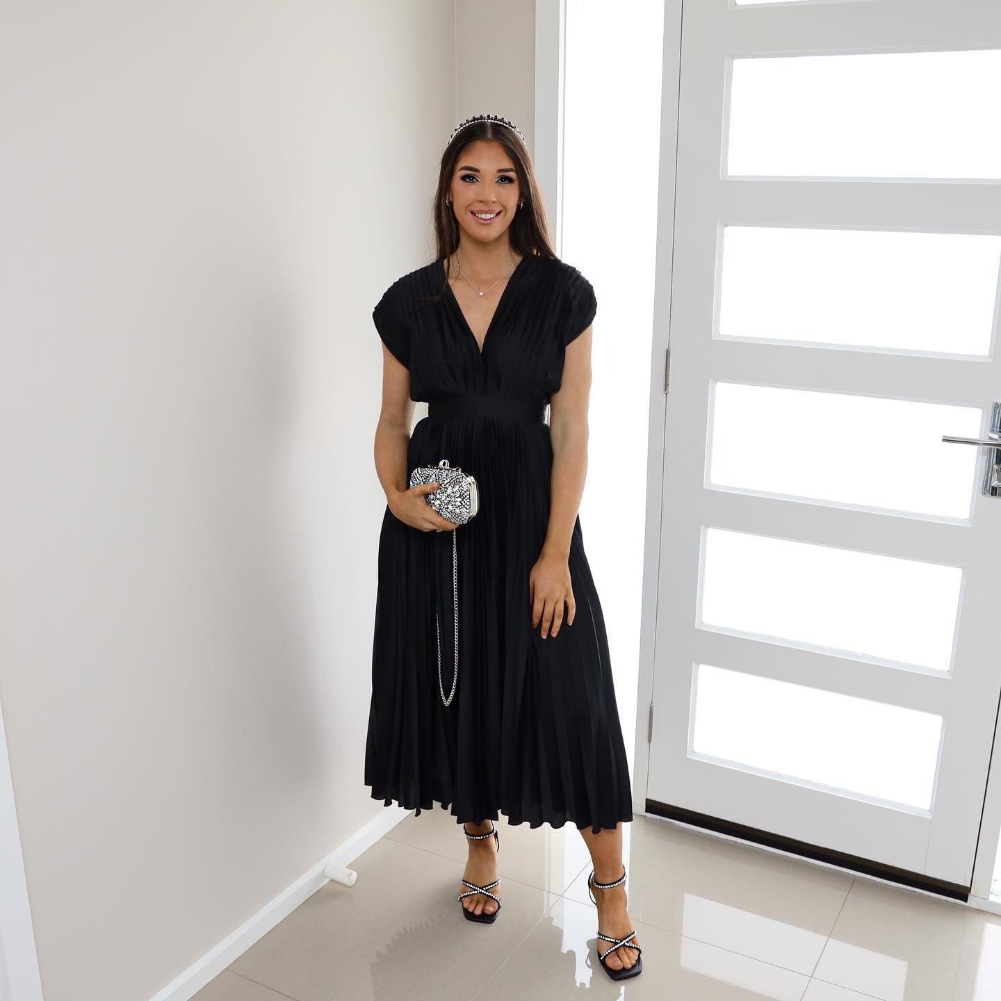 Vestido Elisa™ – Elegancia Plisada